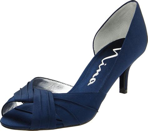 nina navy blue heels
